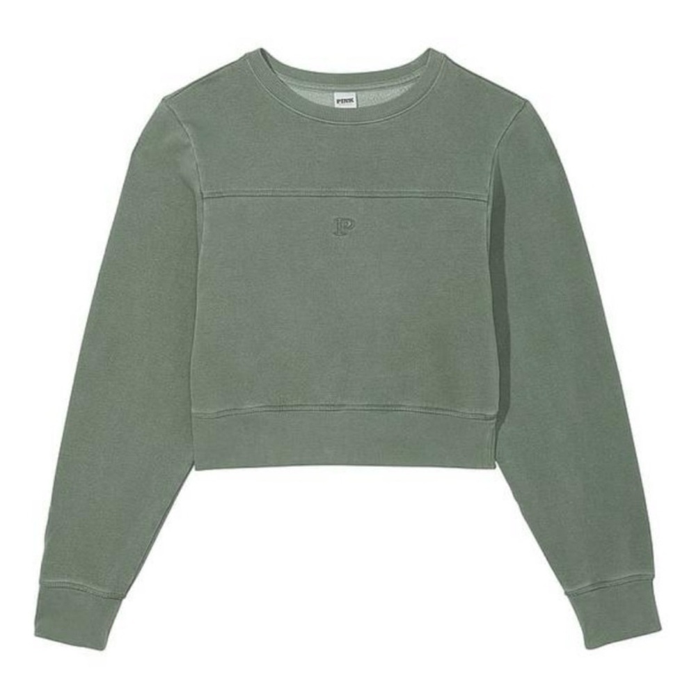 PINK Victoria's Secret Olive Sweatshirt